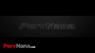 PervNana - Gorgeous Big Titted Step Grandma Asks Her Step Grandson To Help Her Cool Off Her Hormones