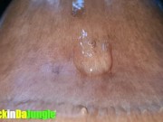 Preview 1 of SUPRISE! Big Dick Horny Guy returns, Strokes and Plays with his Precum in Close Up (Loud Moaning)