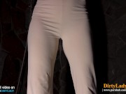 Preview 3 of Piss in pants with high heels - How I have pleasure white my pee