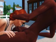 Preview 6 of Mega Sims- Cheating wife gangbanged by BBC infront of husband (Sims 4)