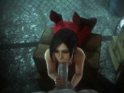 Preview 1 of Resident Evil Ada Wong blowjob - (noname55)