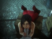 Preview 4 of Resident Evil Ada Wong blowjob - (noname55)