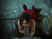 Preview 6 of Resident Evil Ada Wong blowjob - (noname55)