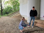 Preview 4 of INSTAGRAM:ClaudiaMacc7-OUTDOOR ASS FUCKING AND PISSING