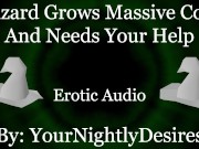 Preview 4 of Wizard Master Grows Massive Horse Cock [Fantasy] [Cowgirl] [Blowjob] (Erotic Audio for Women)