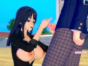 Preview 4 of [Hentai Game Koikatsu! ]Have sex with Big tits ONE PIECE Robin.3DCG Erotic Anime Video.