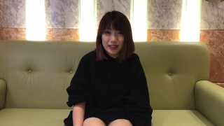 A college girl licks nipples with her long tongue and gives a perverted hand job! [Japanese Uncen]
