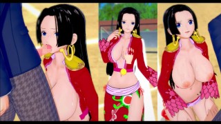 [Hentai Game Koikatsu! ]Have sex with Big tits ONE PIECE Rebecca.3DCG Erotic Anime Video.