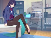 Preview 1 of Komi Gives Pleasure By Feet Only