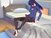 Preview 2 of Komi Gives Pleasure By Feet Only