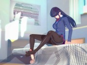 Preview 4 of Komi Gives Pleasure By Feet Only