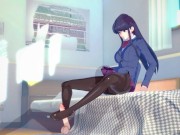 Preview 5 of Komi Gives Pleasure By Feet Only
