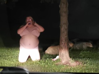 Funny Fat Tranny - Tranny Crossdresser Sucks Dildo in Public in Bra and Panties! | free xxx  mobile videos - 16honeys.com