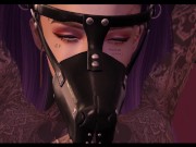 Preview 6 of Futa Bondage - Delicious FUTA wearing DOG mask
