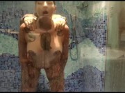 Preview 6 of two fat guys in the shower