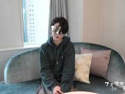 Preview 1 of Masked beauty YUI blowjob 01 interview & close-up body