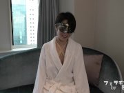 Preview 3 of Masked beauty YUI blowjob 01 interview & close-up body