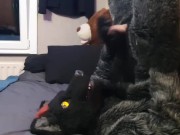 Preview 2 of Horny murrsuiter can't help but give hiimself a handjob and cum in his own maw