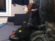 Preview 3 of Horny murrsuiter can't help but give hiimself a handjob and cum in his own maw