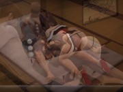 Preview 6 of DOA: Nyotengu has sex in his mansion