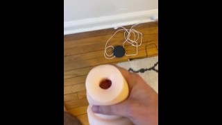 Watch me fuck my flesh light 