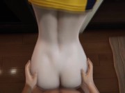 Preview 5 of Tracer has sex with her boyfriend after losing a game to Overwatch