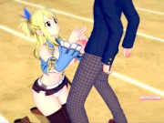Preview 3 of [Hentai Game Koikatsu! ]Have sex with Big tits FAIRY TAIL Lucy.3DCG Erotic Anime Video.