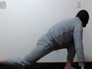 Preview 6 of （YogaKetsuiki Part5）I do low-rise (yoga) for 3 minutes. In the meantime, put up with dry orgasm.