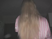 Preview 3 of Schoolgirl FIRST TIME ANAL 😱🔥Schoolgirl Rimming and Creampie in asshole! College party sex❤️NARA G