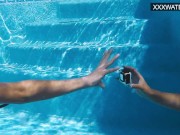 Preview 5 of Polina Rucheyok sucks and fucks underwater