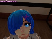 Preview 4 of Busty Maid helps you relieve your stress and cum lots - Dirty talk POV VRchat erp - Preview