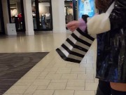 Preview 3 of I got so hot flashing my pussy at the mall!