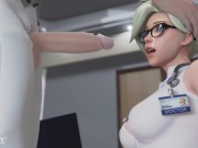 Preview 4 of Doctor Mercy Dick Exam, blowjob deepthroath 3D