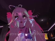 Preview 2 of Bad Girl Fine Ass Femdom Fucks Hard Stomping Footjob Pussy Spread POV Lap Dance VRChat Metaverse