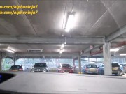 Preview 2 of Fuck Me in the Public Car Park & Finish on Face