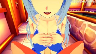 Cute Megumin Girl Hentai - Uncensored KonoSuba 4K