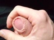 Preview 6 of POV BIG COCK JERKING watching PORN