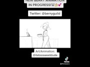 Preview 4 of “Sweet Treats” Berry Animation Progress [Femboy Furry Porn]