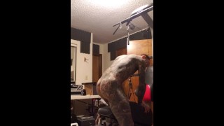 Home Gym FleshLight Fuck