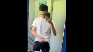 Twink's fun on the train |ONLYFANS