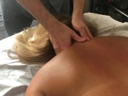 Preview 3 of Cupping Anti-cellulite Massage for a Girl with a Big ASS