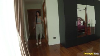 I fucked a Thai model in her room