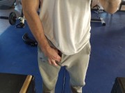 Preview 3 of PUBLIC FLASH DICK at the gym