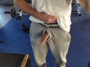 Preview 5 of PUBLIC FLASH DICK at the gym