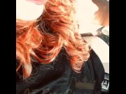 Preview 5 of Paraplegic 👩🏼‍🦽 stuck in traffic being naughty