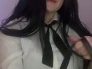 Preview 4 of ASMR | Jabami Yumeko “If you loose you’ll be my fucktoy” (KAKEGURUI cosplay,JOI)