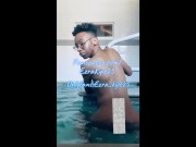 Preview 5 of Gay 🏳️‍🌈 Bathhouse Jacuzzi Vlog UNCENSORED on Fancentro :EzraKyle25 OF:Ezra_kyle25