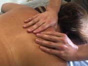 Preview 3 of Spanish relaxing massage of a beautiful sexy girl with a BIG ASS