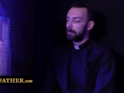 Preview 1 of YesFather - Sinful Young Twink Gets Dominated And Fucked In The Confession Room By Horny Priest
