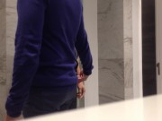 Preview 1 of Pinoy Fun - My risky public bathroom blowjob encounter with my boyfriend's hot brother